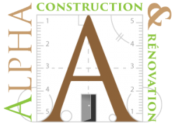 logo alpha construction renovation