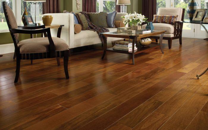 Pose parquet à coupe perdue