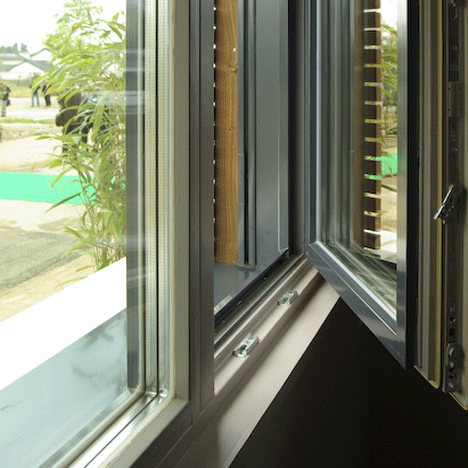 Fenêtre en triple vitrage