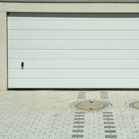 La porte de garage