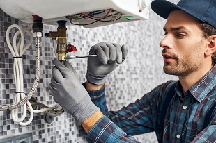 Installation d'un mini chauffe-eau